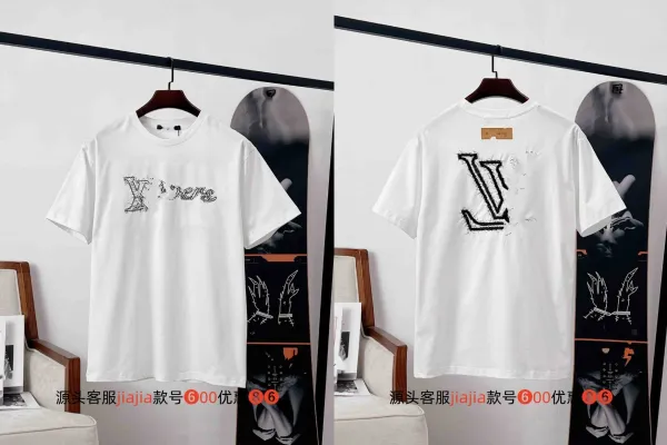 Louis Vuitton LV Sketch T-Shirt White - 1