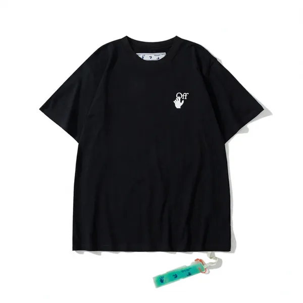 Off-White Arrow Hand Logo T-Shirt Black - 1