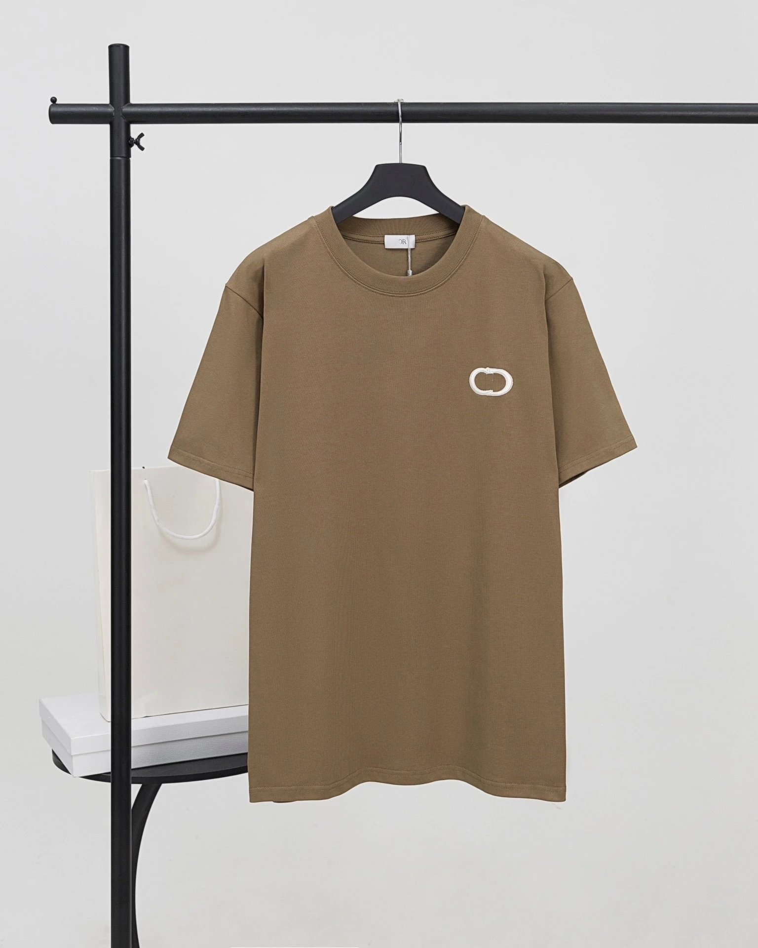 Dior Oblique Logo Orange T-Shirt - 4