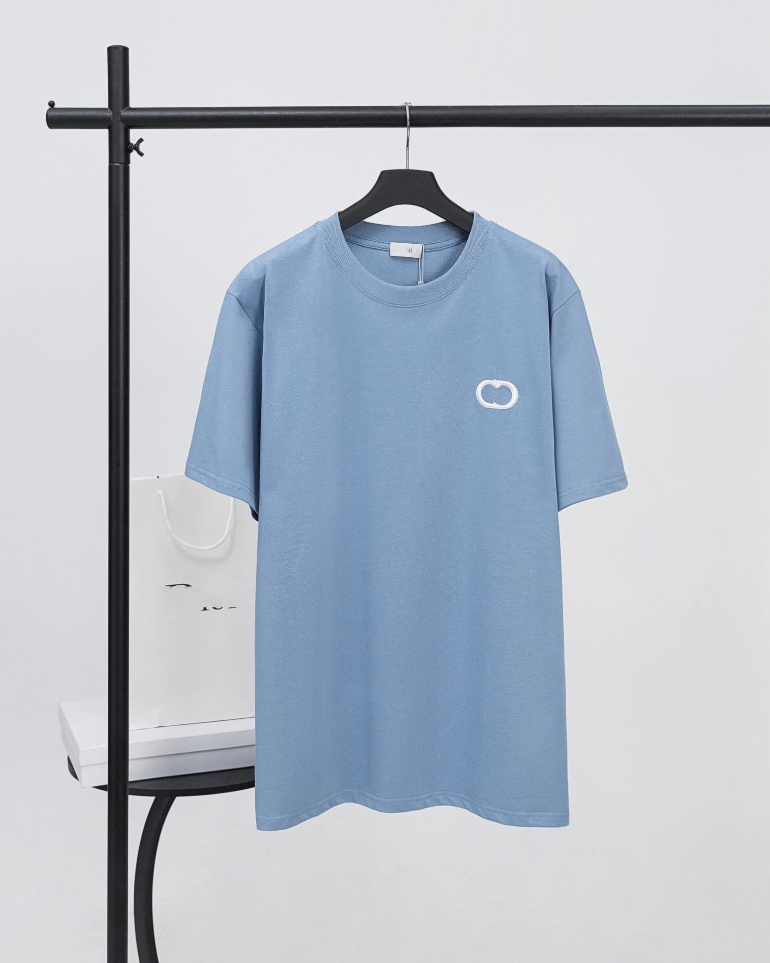 Dior Oblique Logo Orange T-Shirt - 6