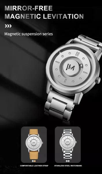 Design JM K1 (158) Black Quartz Watch Watches - 11