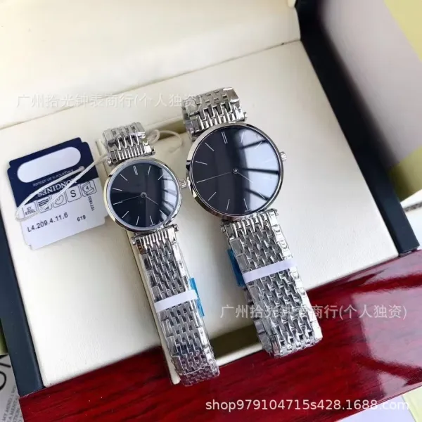 Longines La Grande Classique Mother-of-Pearl Dial Silver Watch Watches - 5