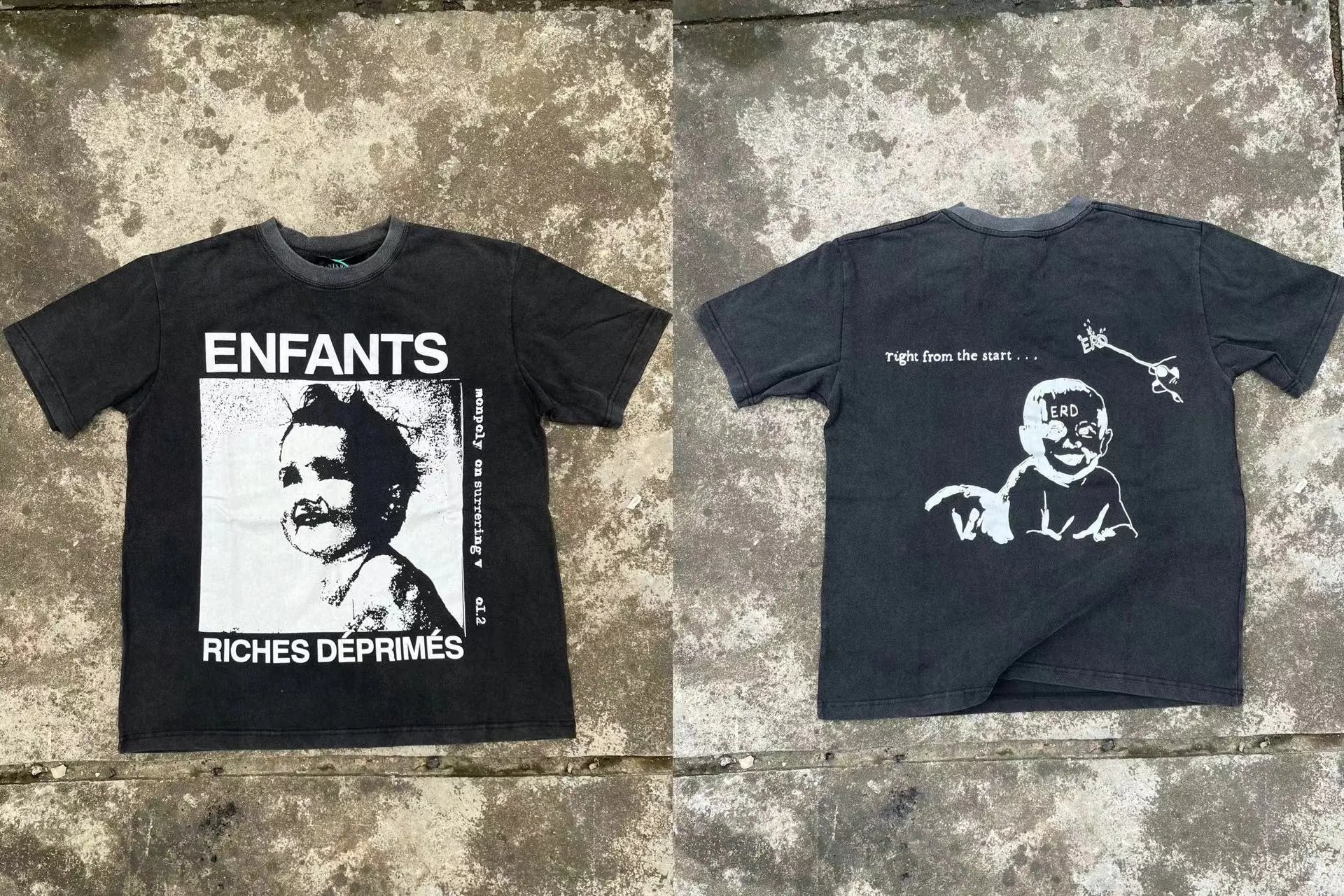 Enfants Riches Déprimés Monopoly on Suffering Vol.2 T-Shirt Black