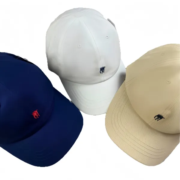 Design Baseball Cap Black with Red Embroidered Logo - 2