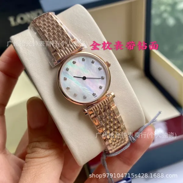 Longines La Grande Classique Mother-of-Pearl Dial Silver Watch Watches - 17
