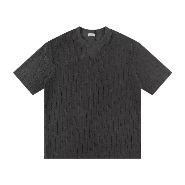 Dior Oblique Jacquard T-Shirt White - 9