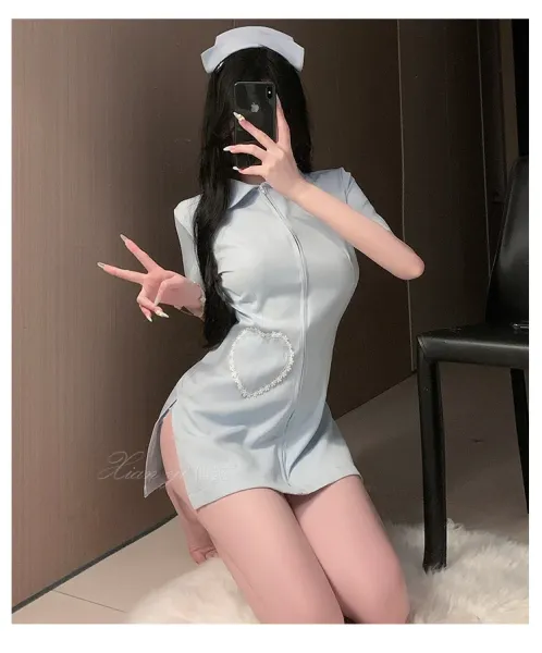 Design Nurse Costume Dress Pink - 10