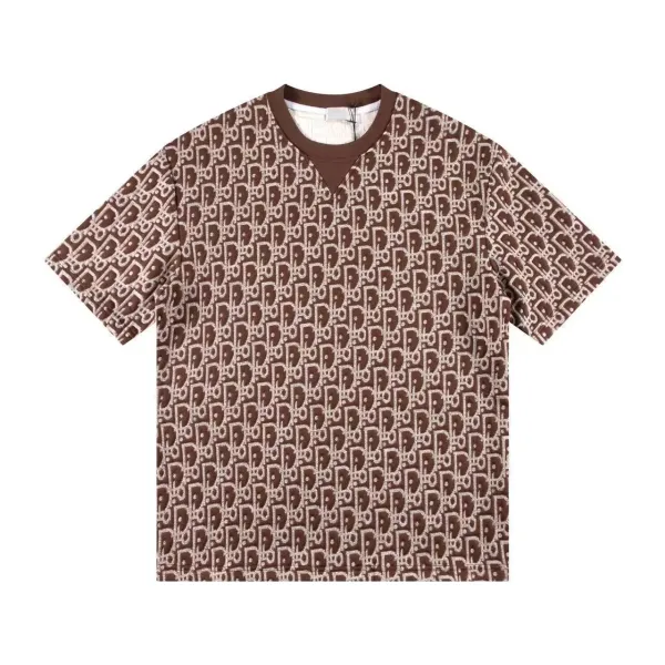 Dior Oblique Jacquard T-Shirt White - 19