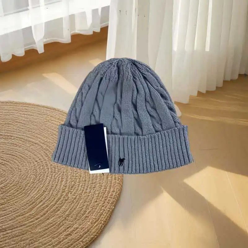 Polo Ralph Lauren Cable Knit Beanie Navy Hats - 8