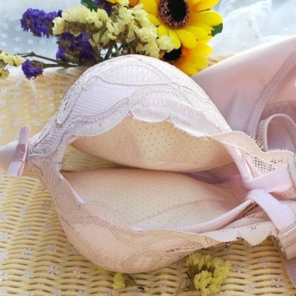 特厚文胸10cm小胸聚拢加厚12cm内衣女平胸无钢圈特厚显大调整胸罩