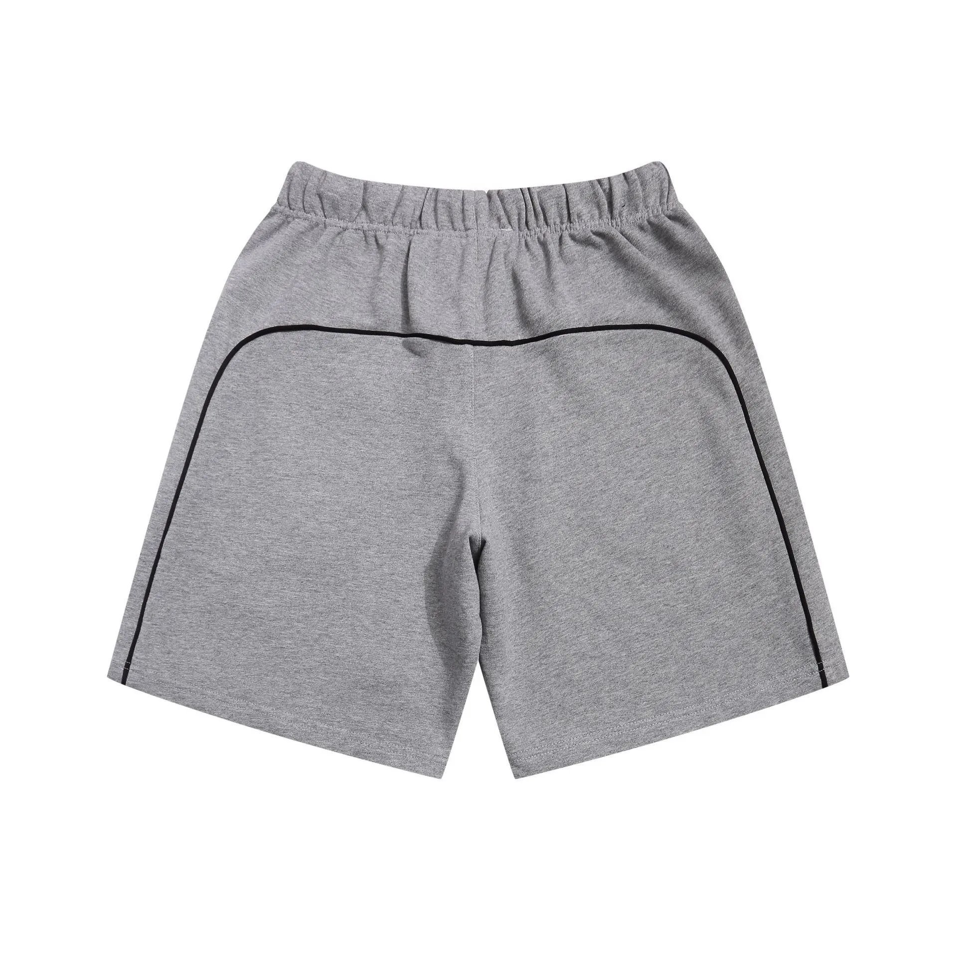 Essentials Drawstring Waist Shorts Beige Shorts - 9