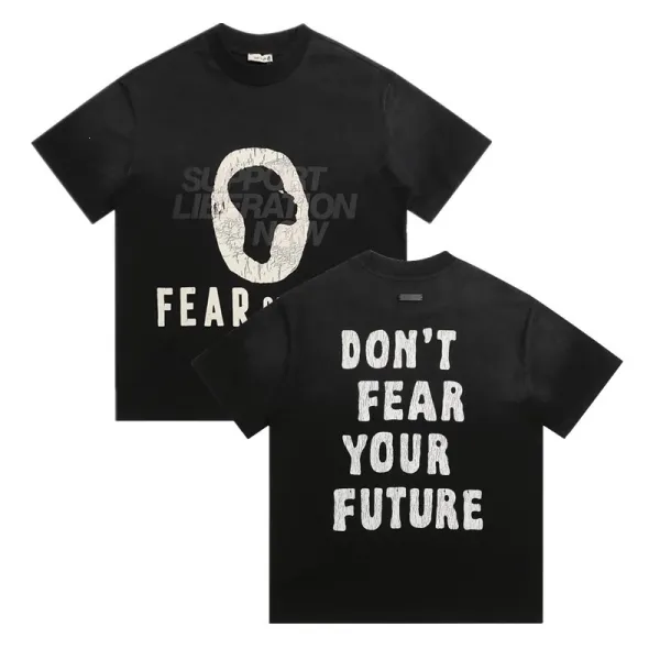 Fear of God Essentials Number 9 Graphic T-Shirt Beige - 5