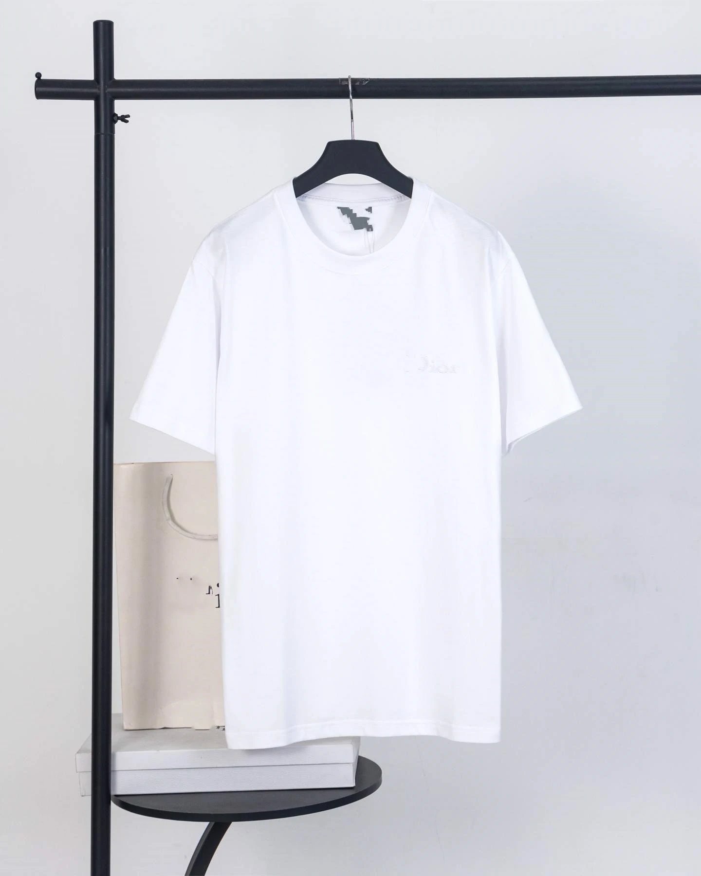 Dior IOR Logo Graphic T-Shirt Gray - 3