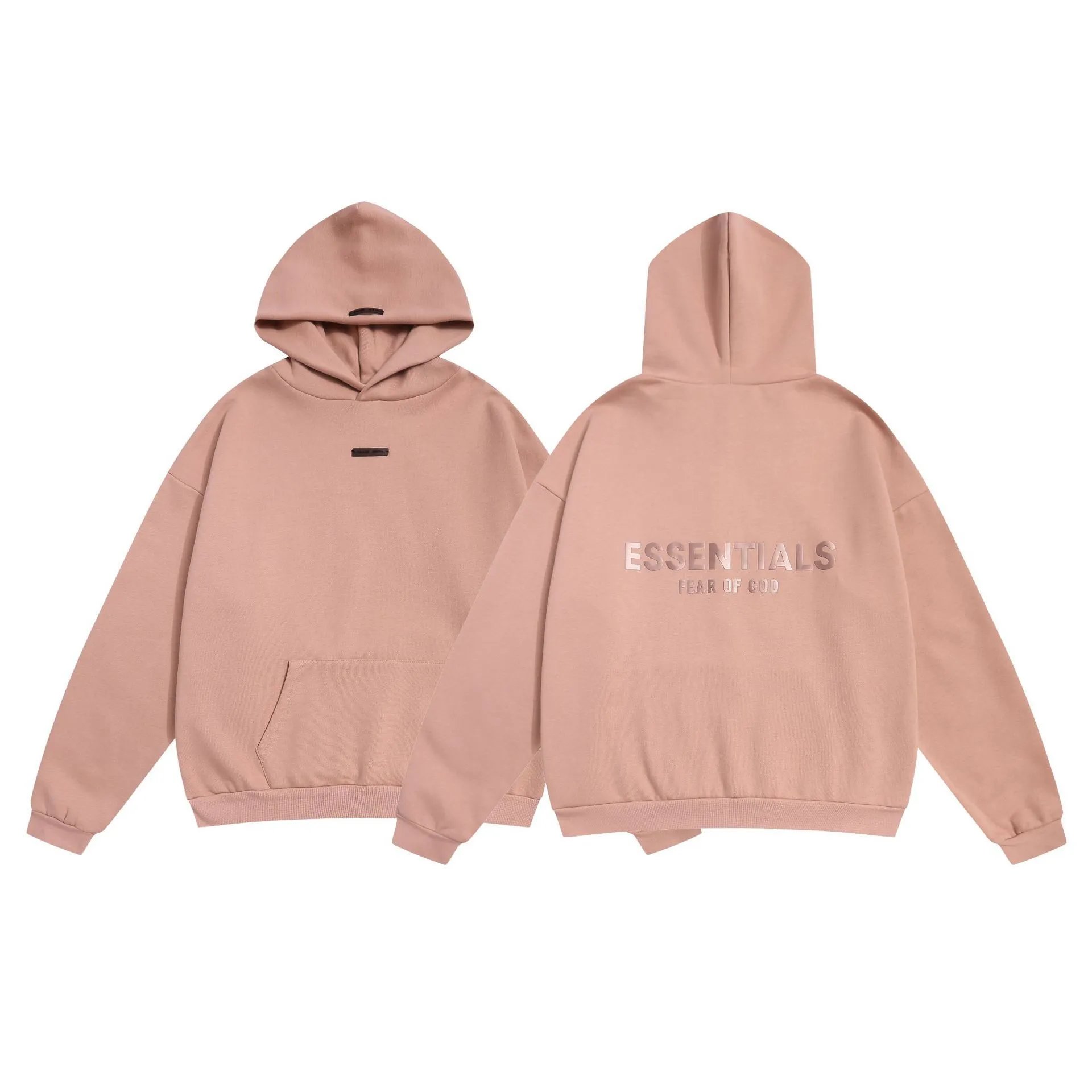 Fear of God Essentials Oversized Hoodie Gray - 3