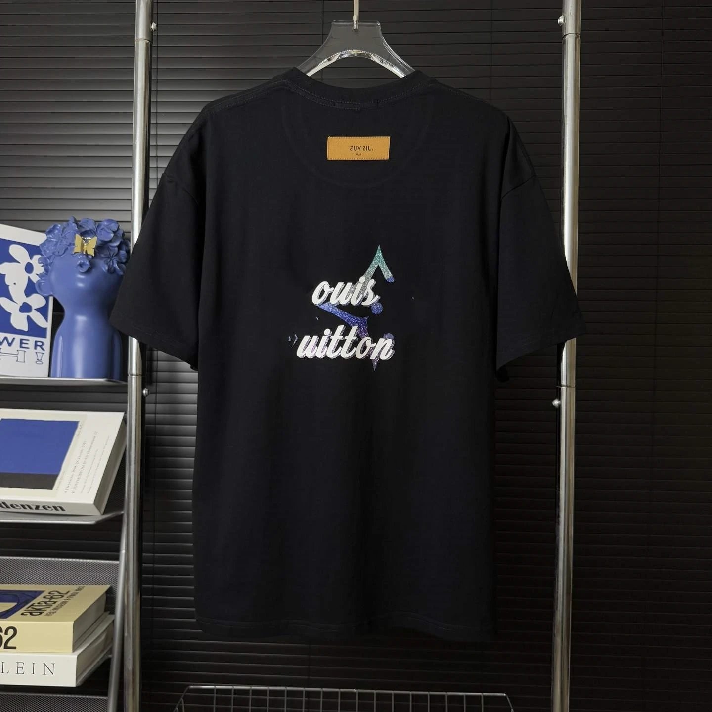 Louis Vuitton Abstract Green Logo T-Shirt White - 28