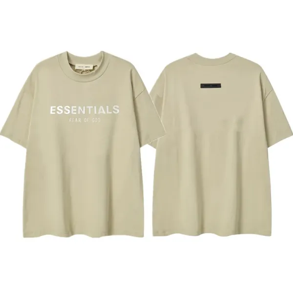 Essentials Logo Print Oversized T-Shirt White - 13