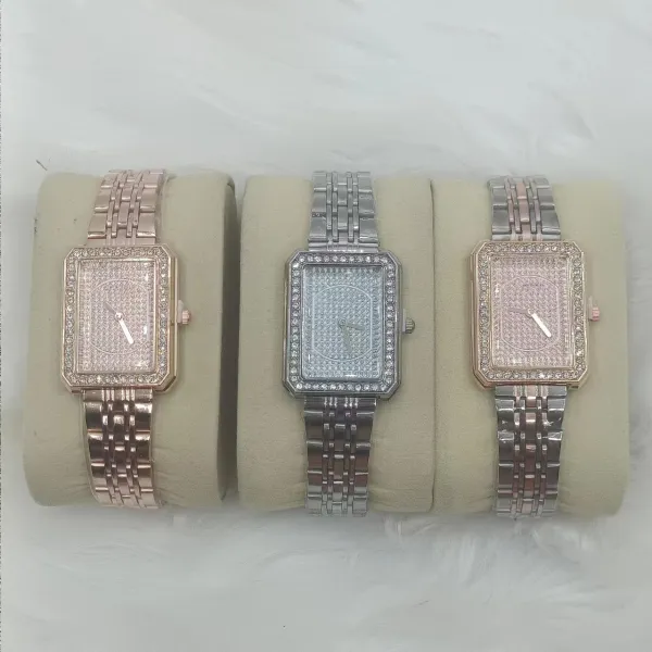Cartier Tank Française Diamond-Encrusted Rose Gold Watch Watches - 10