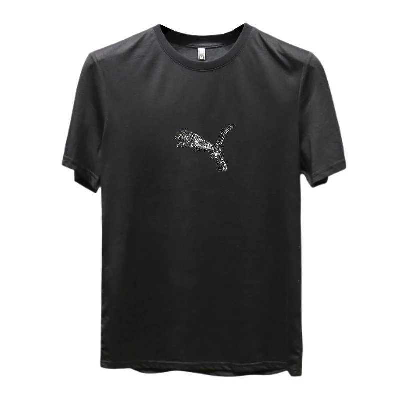 Puma Logo-Embellished White T-Shirt - 17