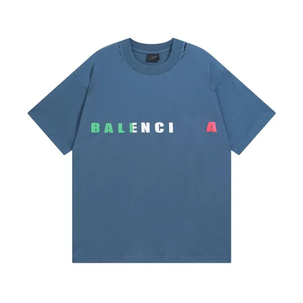 Balenciaga Fashion Designer Black Oversized T-Shirt - 17