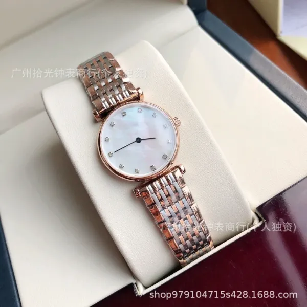Longines La Grande Classique Mother-of-Pearl Dial Silver Watch Watches - 10