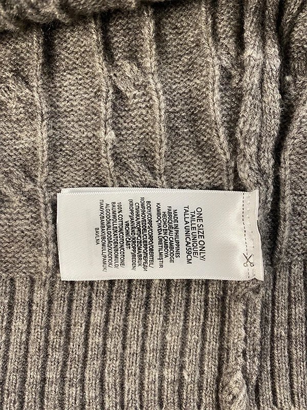 Polo Ralph Lauren Cable Knit Collared Sweater Gray - 6