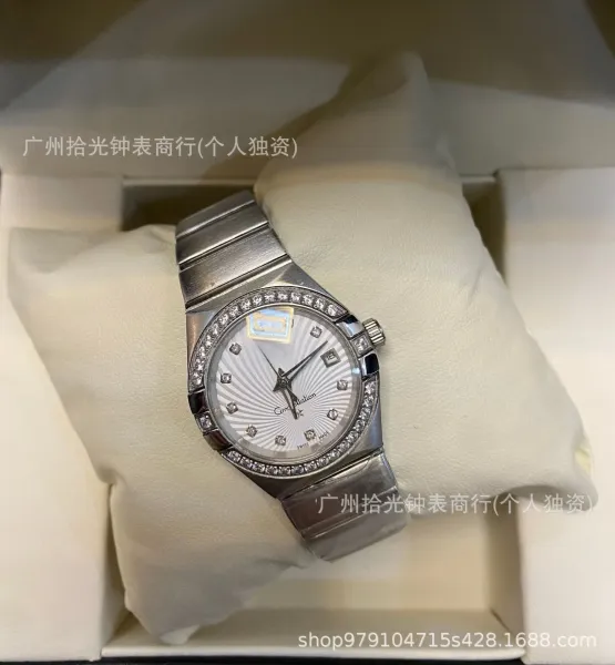 Omega Constellation Pink Dial Stainless Steel Watch Watches - 25