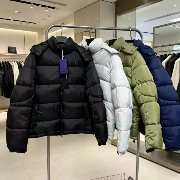 Moncler Down Jacket Navy Blue - 3