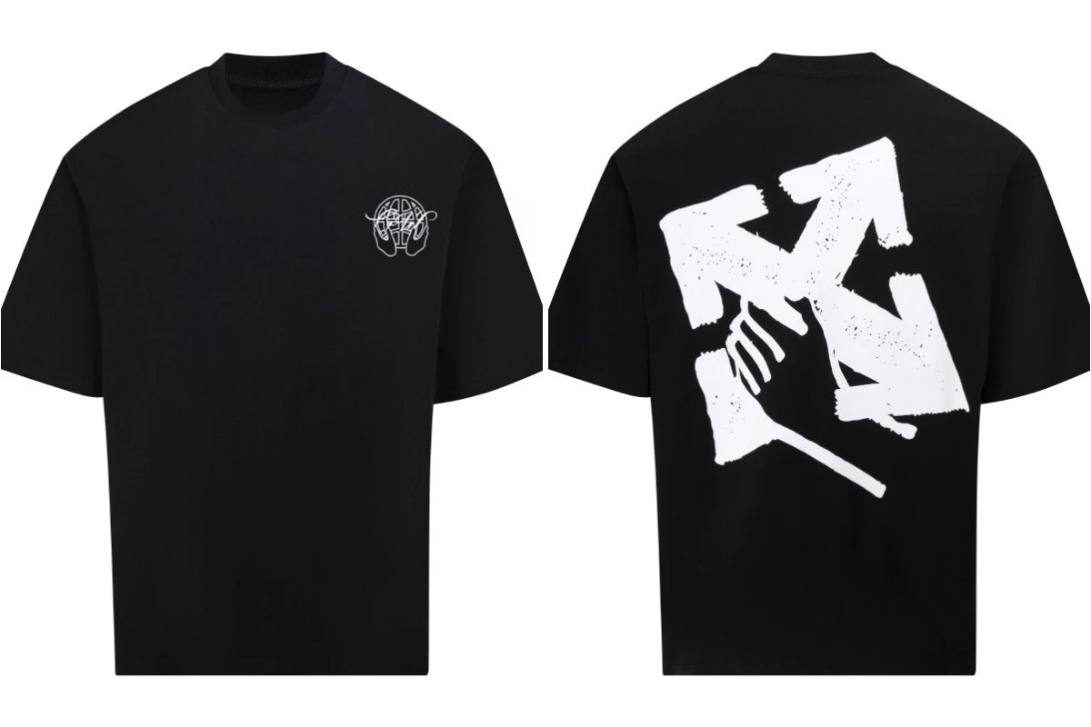 Off-White Arrow Graphic T-Shirt Black