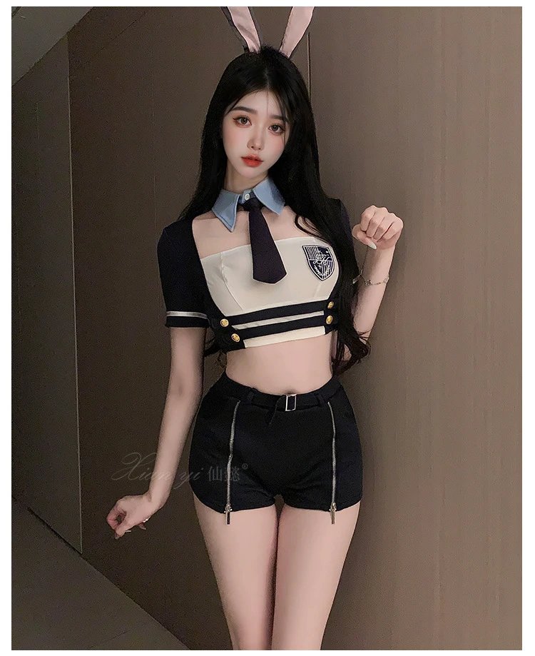 Design Bunny Ear Sailor Set Deep Blue - 8