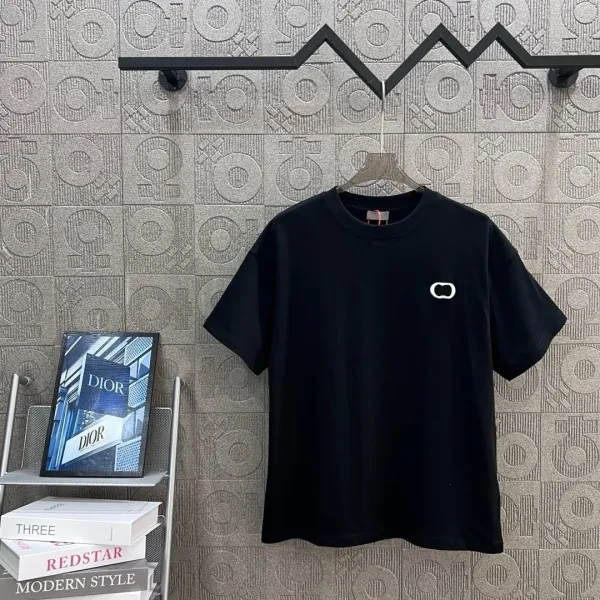 Dior Oblique Logo Black T-Shirt - 1