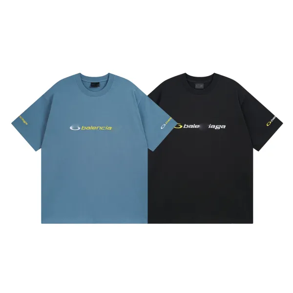 Balenciaga Fashion Designer Black Oversized T-Shirt - 6