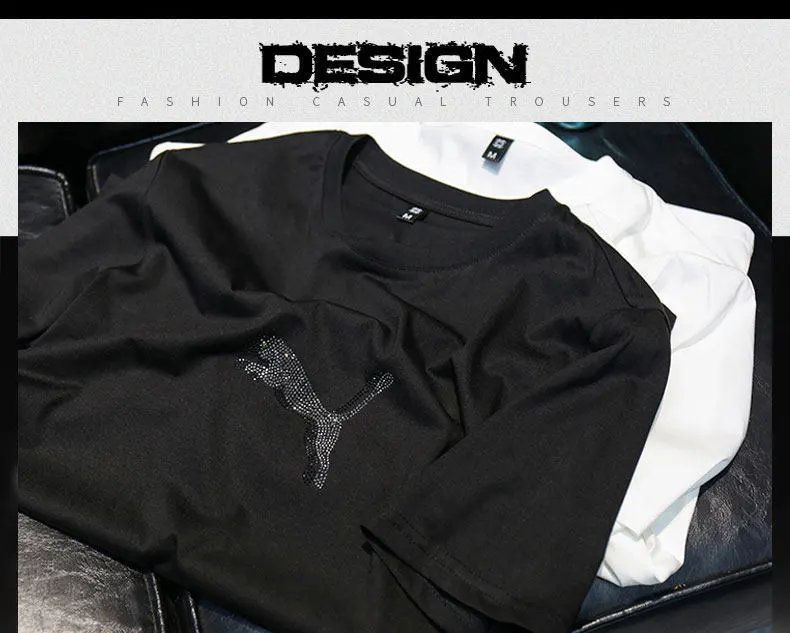 Puma Logo-Embellished White T-Shirt - 3