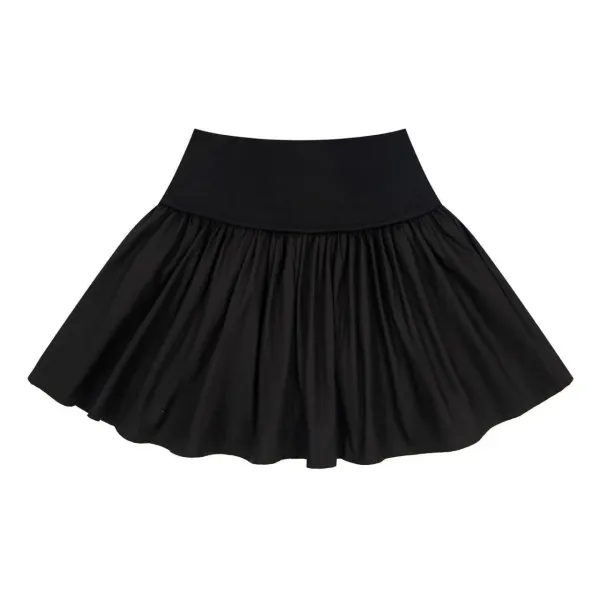 Fred Perry Polo Shirt Gray with Black Tennis Skirt - 19
