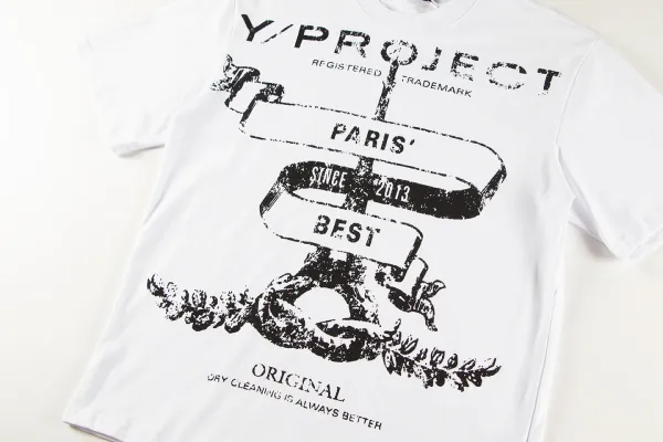 Design Ask Yourself Distressed Tie-Hem T-Shirt White T-Shirts - 43