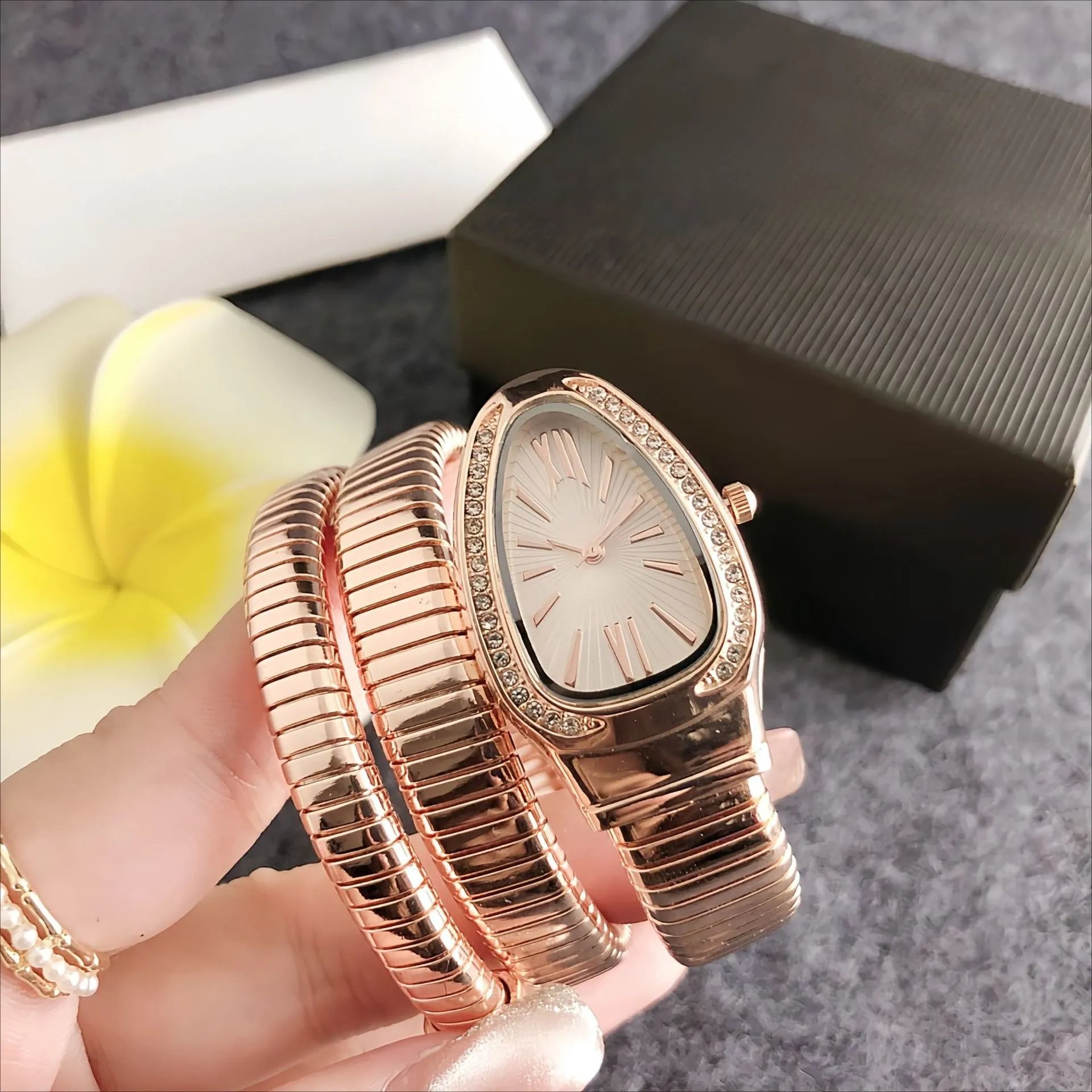 Bvlgari Serpenti Tubogas Silver Quartz Watch Watches - 21