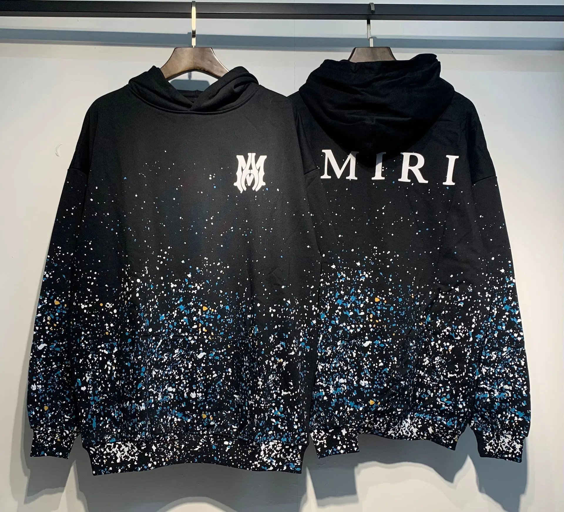 Amiri Arch Logo Hoodie White - 12