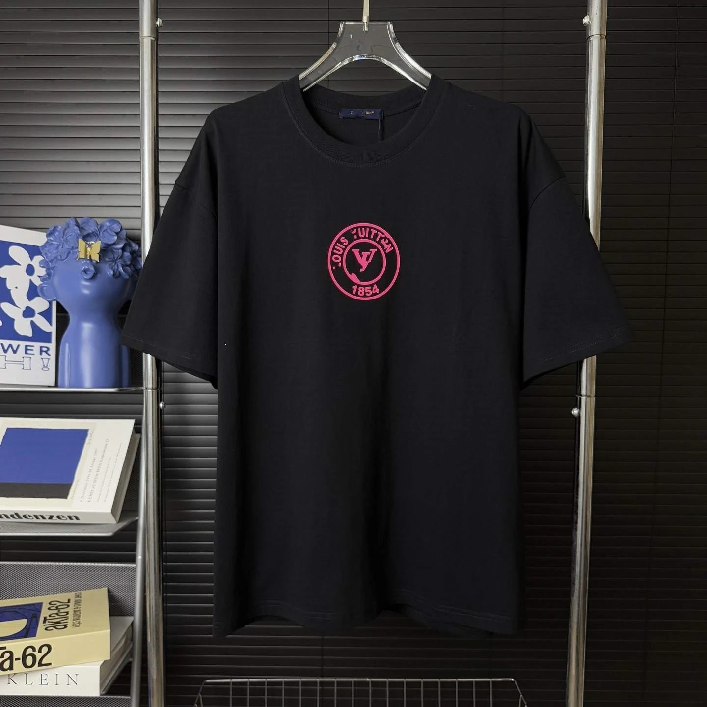 Louis Vuitton Abstract Green Logo T-Shirt White - 23