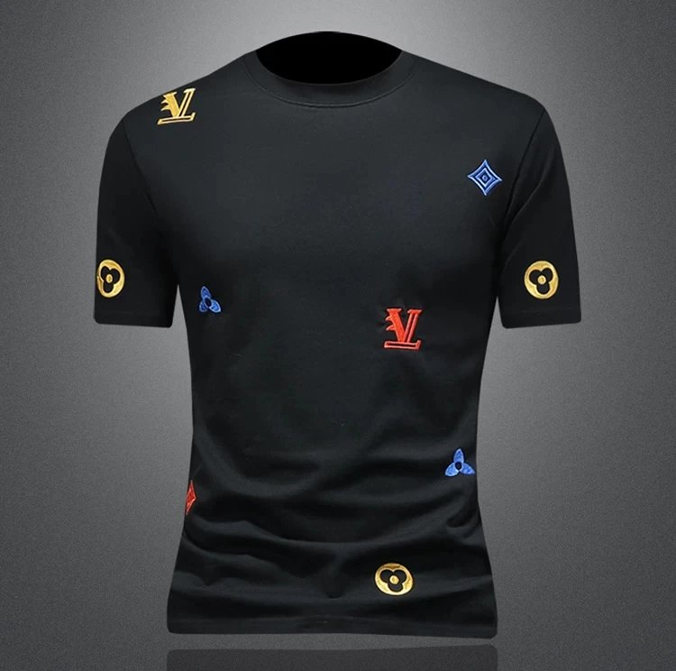 Louis Vuitton Multicolor Logo-Embellished White T-Shirt - 2