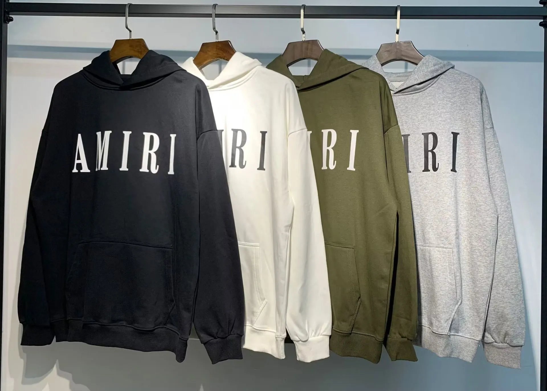 Amiri Arch Logo Hoodie White - 16