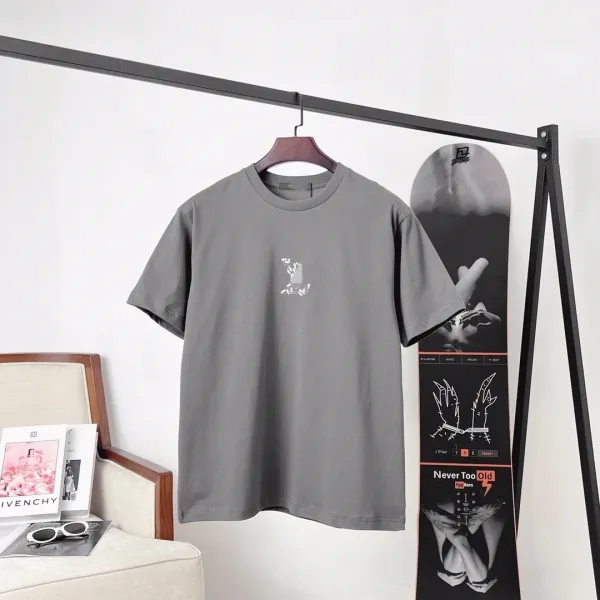 Loewe Graphic Print T-Shirt White - 4