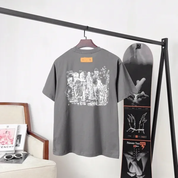 Loewe Graphic Print T-Shirt White - 5
