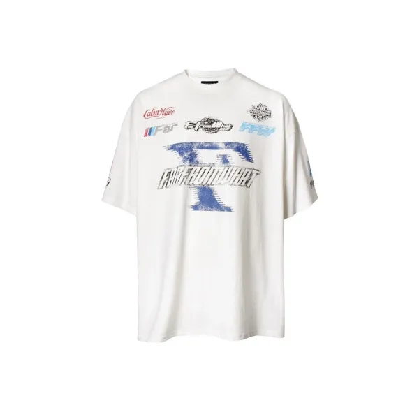 Design Ask Yourself Distressed Tie-Hem T-Shirt White T-Shirts - 12