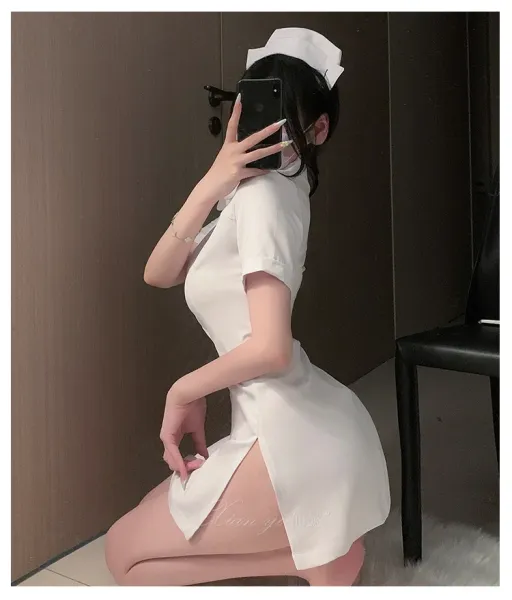 Design Nurse Costume Dress Pink - 12