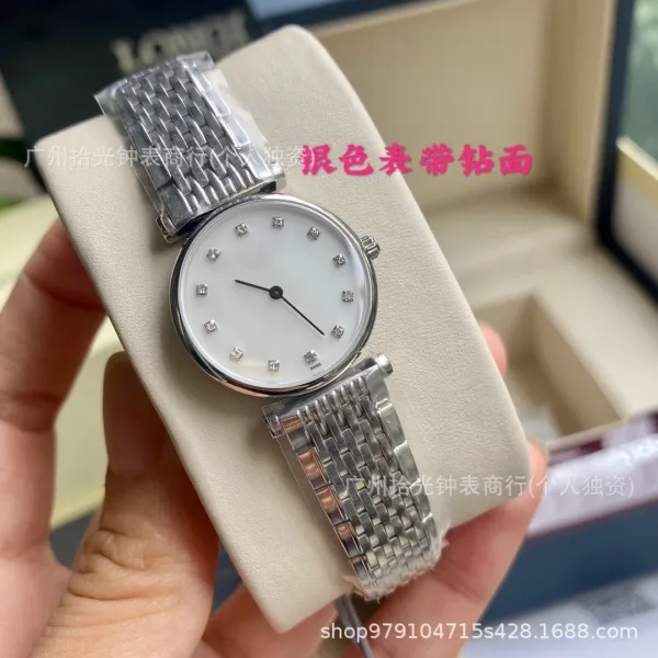 Longines La Grande Classique Mother-of-Pearl Dial Silver Watch Watches - 13