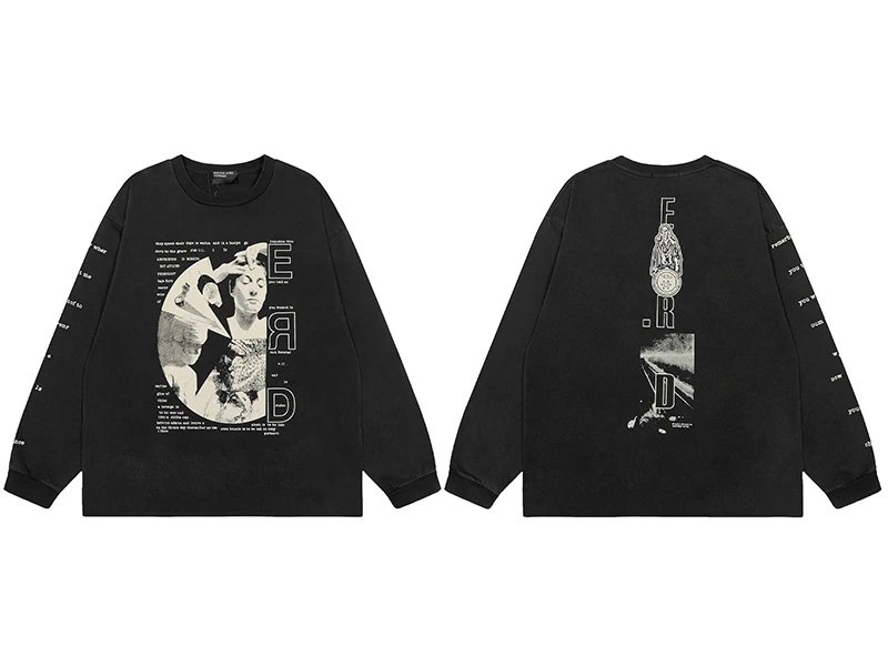 Design Proper-Homemaking 777 Long Sleeve T-Shirt White - 9