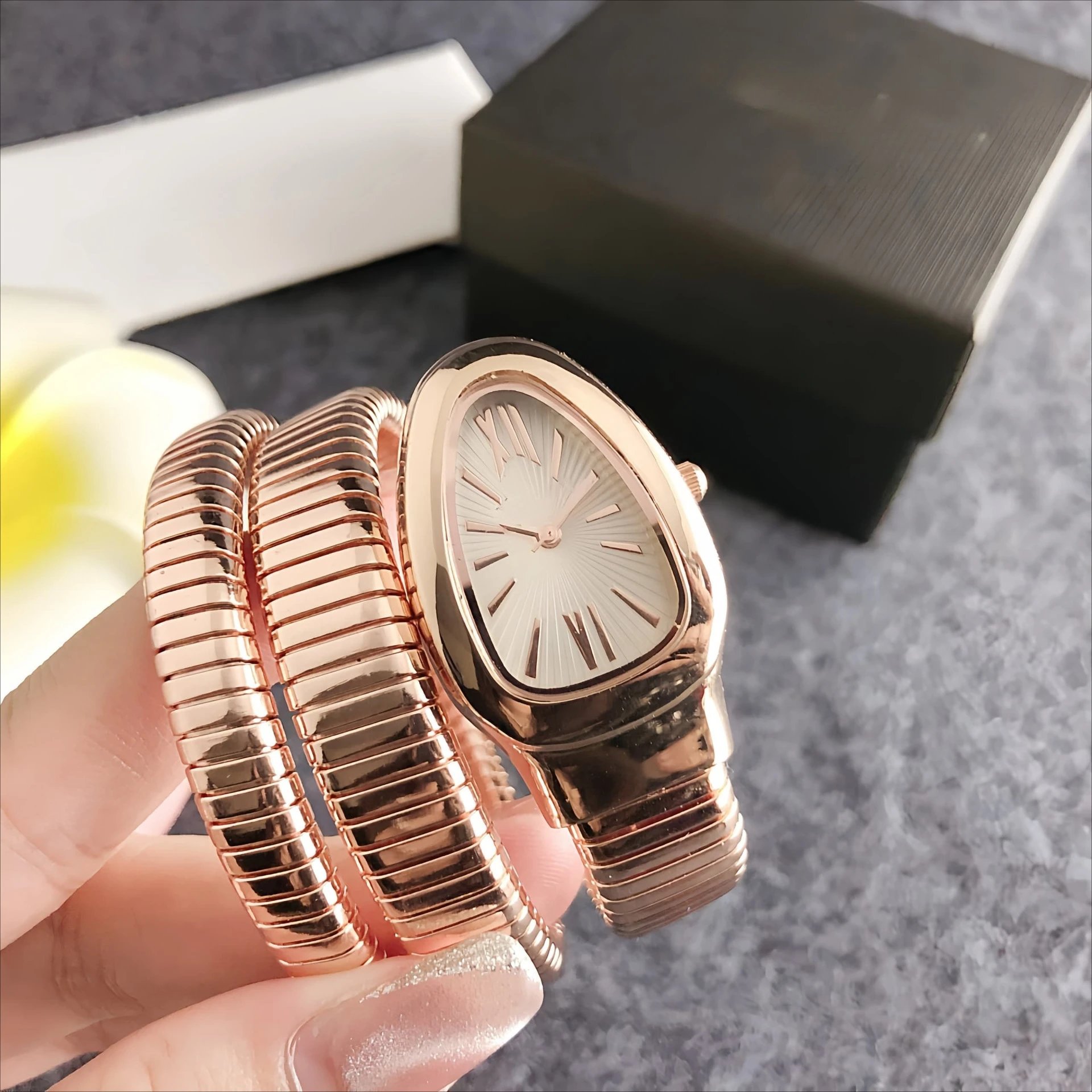 Bvlgari Serpenti Tubogas Silver Quartz Watch Watches - 3