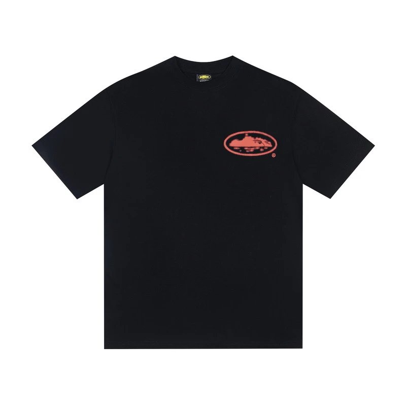 Denim Tears Floral Logo T-Shirt Navy - 35