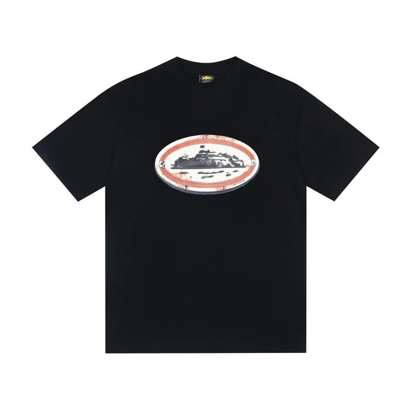 Denim Tears Floral Logo T-Shirt Navy - 27