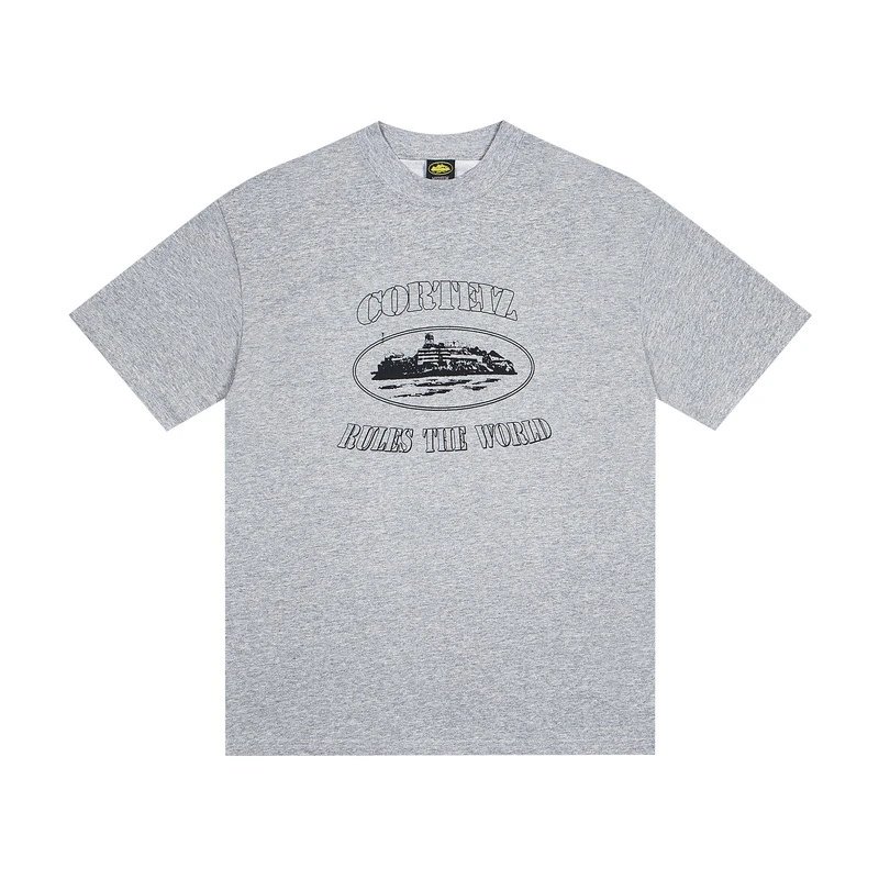 Denim Tears Floral Logo T-Shirt Navy - 29