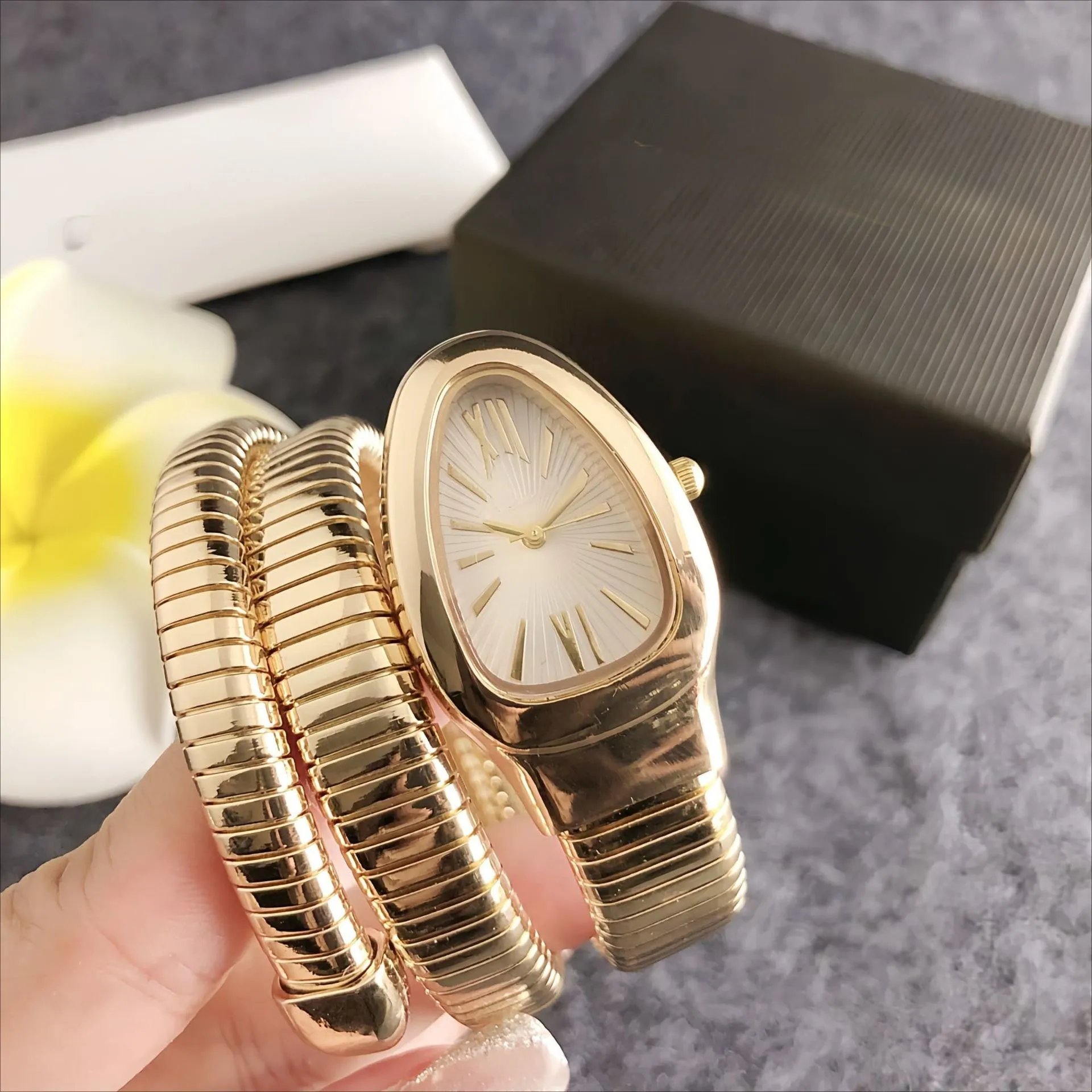Bvlgari Serpenti Tubogas Silver Quartz Watch Watches - 16